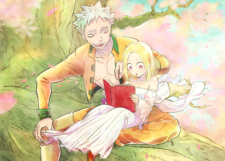 ban and elaine (nanatsu no taizai) drawn by machiko_(matiko)