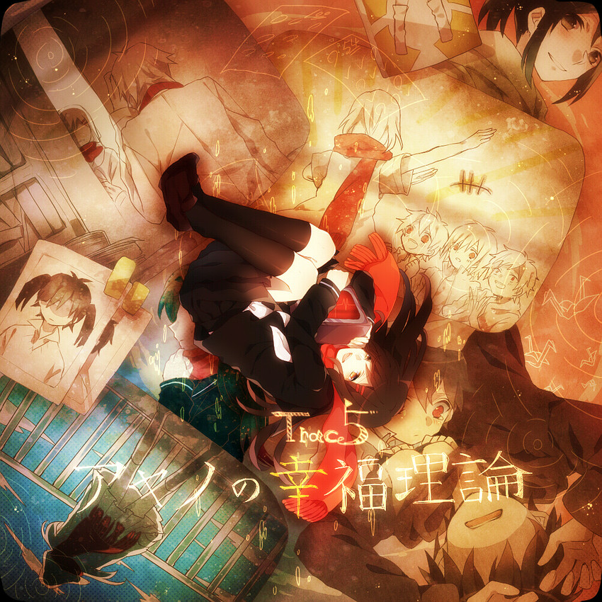 tateyama ayano, kisaragi shintarou, kido tsubomi, kano shuuya, seto kousuke, and 4 more (kagerou project and 1 more) drawn by toa_(sarara23)