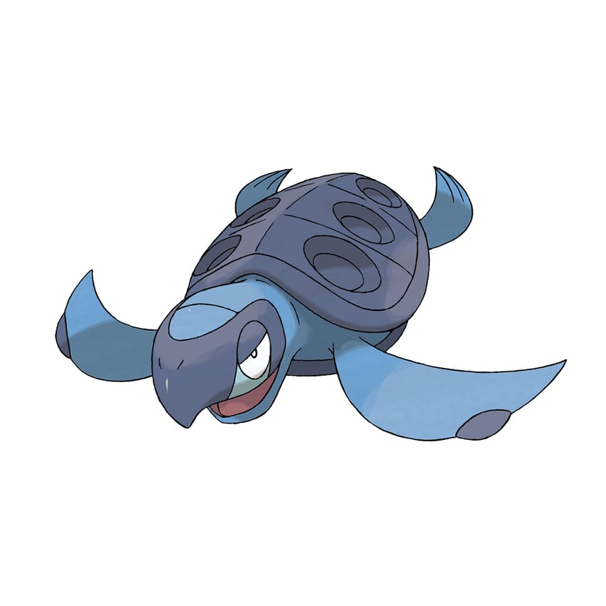 tirtouga (pokemon and 1 more) drawn by sugimori_ken