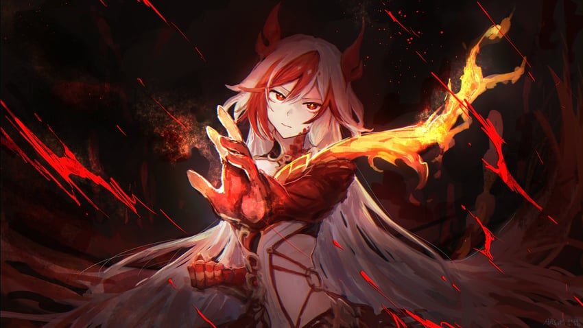 fu hua (honkai and 1 more) drawn by arsum0731