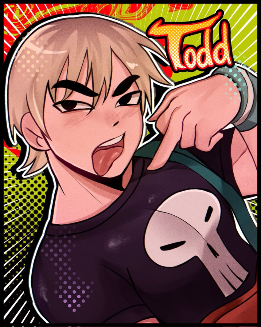 todd ingram (scott pilgrim and 1 more) drawn by evygur0