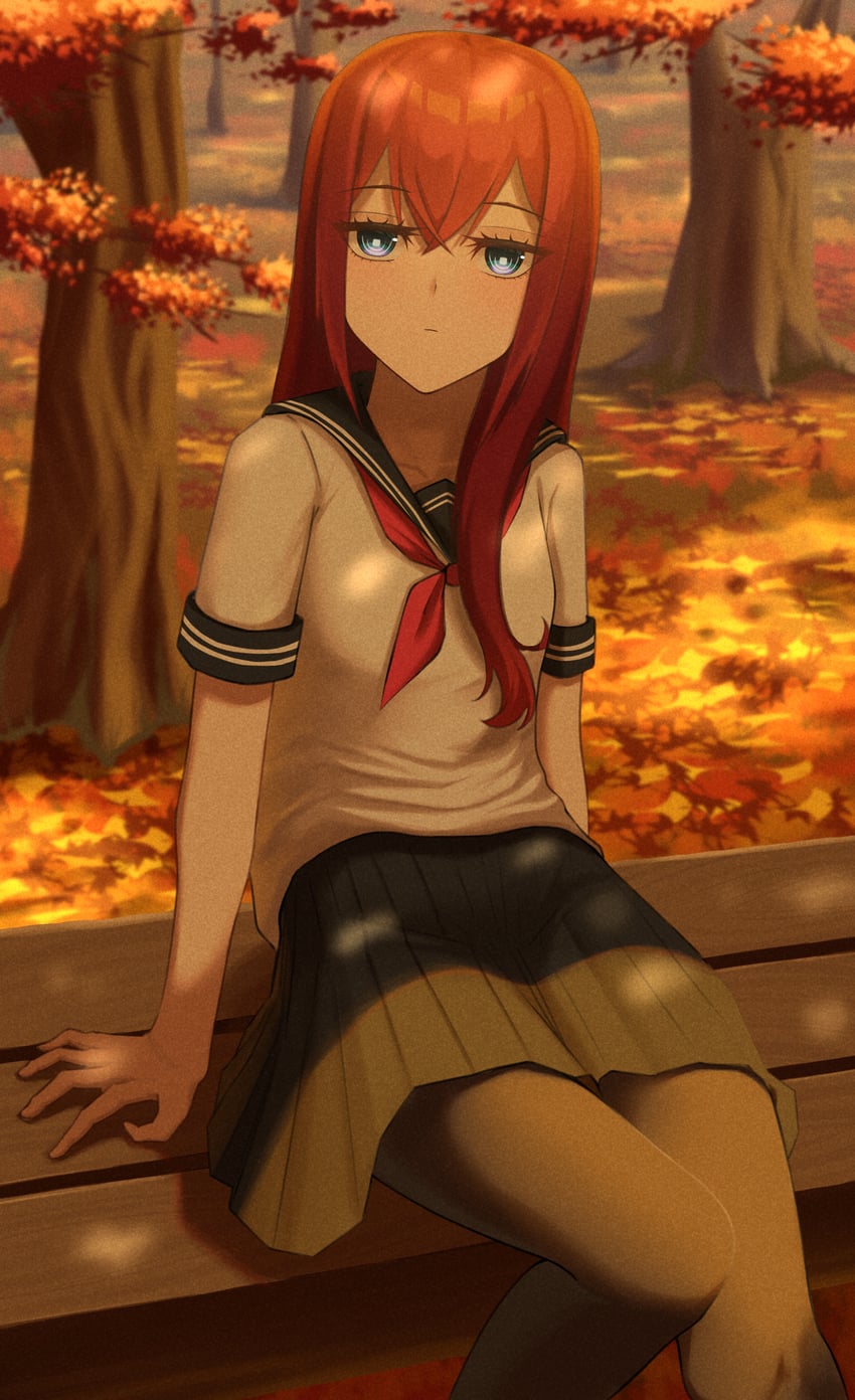 makise kurisu (steins;gate) drawn by riore_(0808)