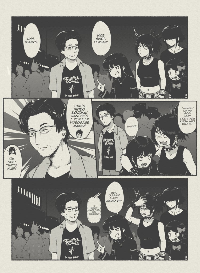 lily, holly, kojima hideo, dahlia, and legia (original and 3 more) drawn by tyrone