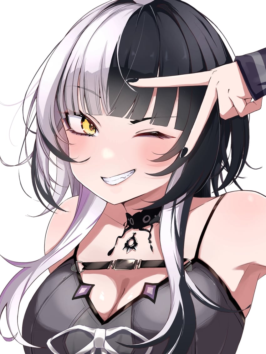 shiori novella (hololive and 1 more) drawn by manab_(manab101)