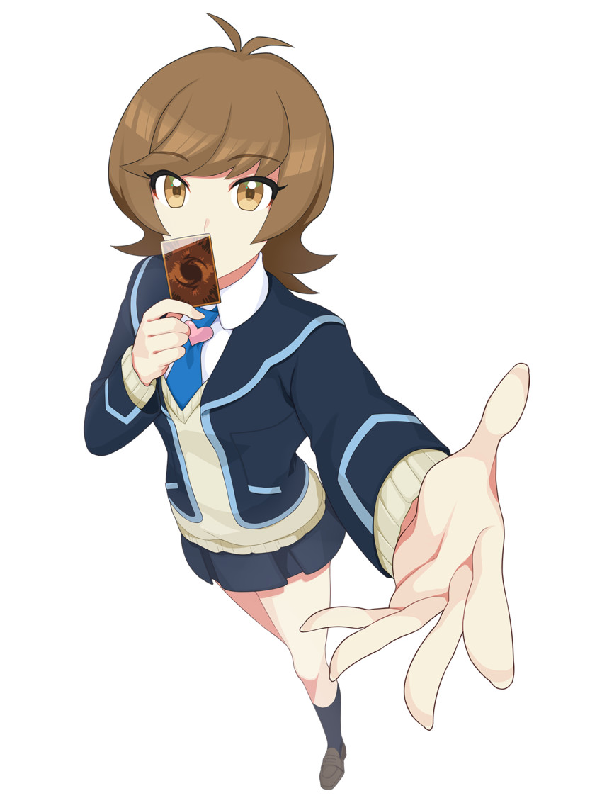 zaizen aoi (yu-gi-oh! and 1 more) drawn by waste-man