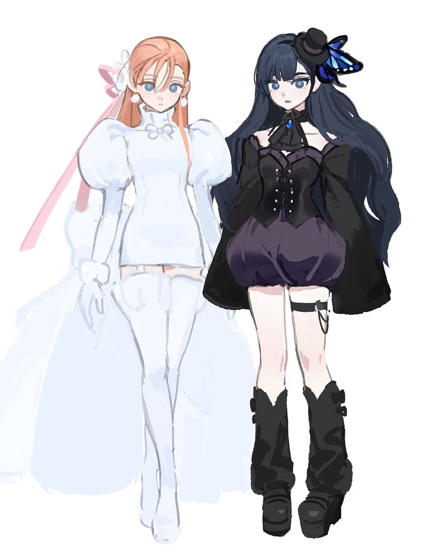 ryne waters and gaia (final fantasy and 1 more) drawn by wuliu_heihuo