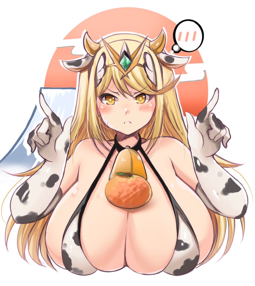 mythra (xenoblade chronicles and 1 more) drawn by kurokaze_no_sora