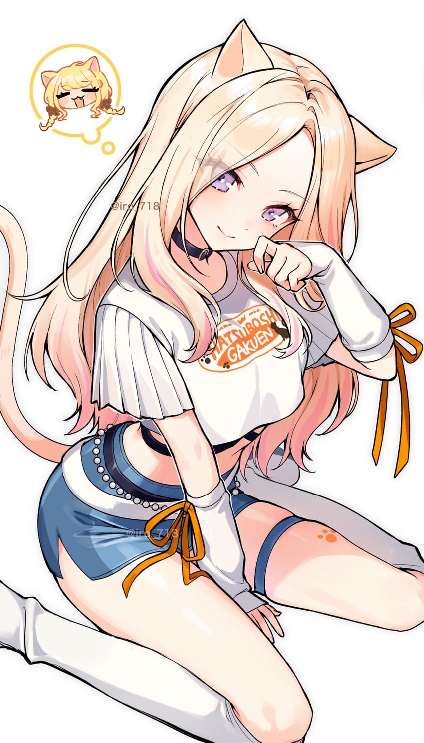 fujita kotone and juo sena (idolmaster and 1 more) drawn by iro_178