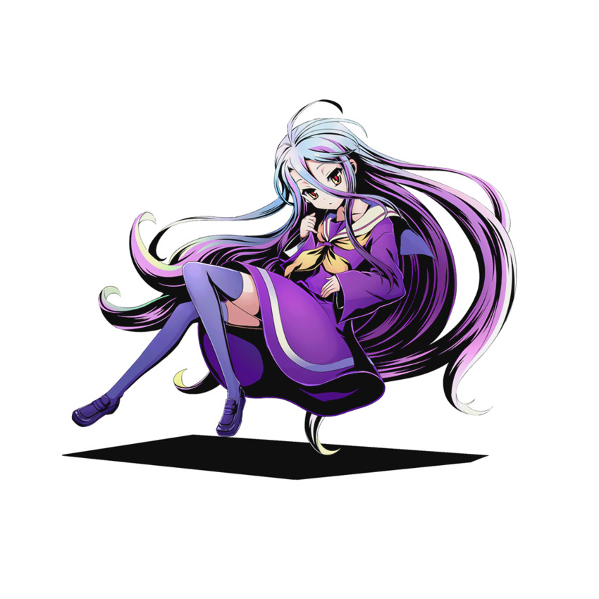 shiro (no game no life and 1 more) drawn by ucmm