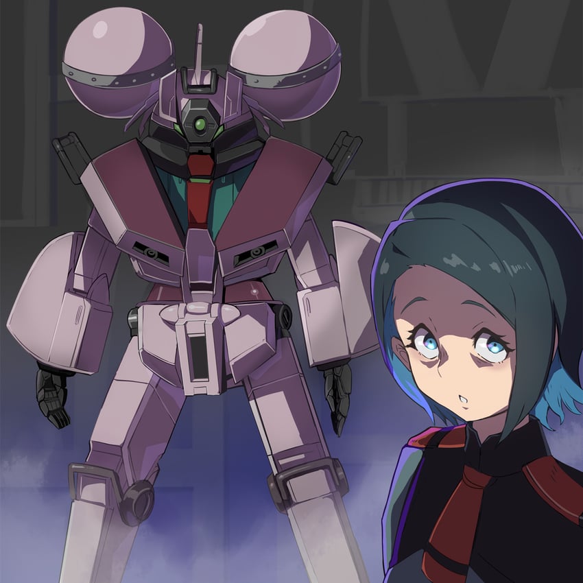 chuatury panlunch, nika nanaura, and demi trainer (gundam and 2 more) drawn by syope
