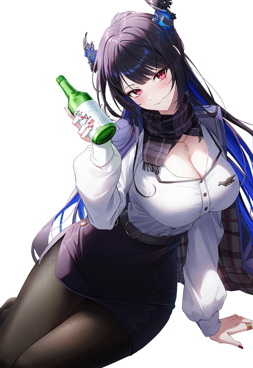 nerissa ravencroft (hololive and 1 more) drawn by star-ring