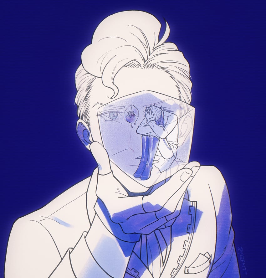 barok van zieks and herlock sholmes (ace attorney and 1 more) drawn by kaze_(yznyttdgs)