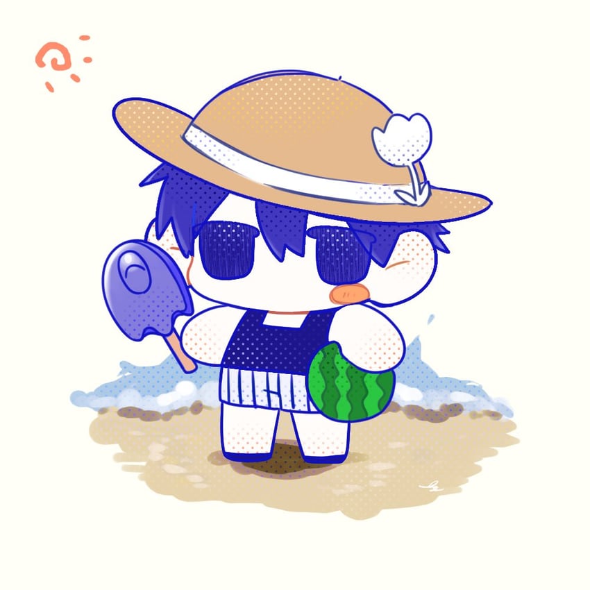 omori and something (omori) drawn by nata_kadu