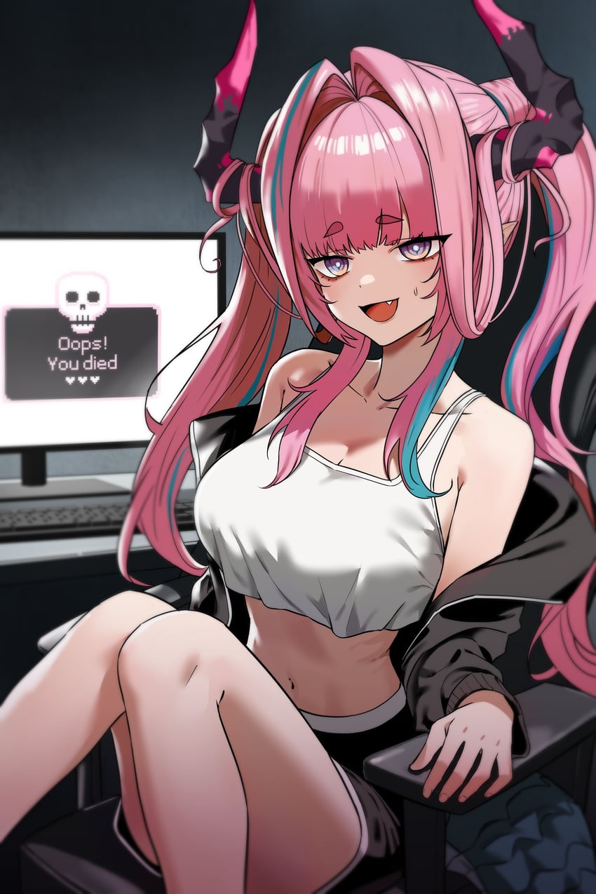 yvonne (arknights and 1 more) drawn by mr_tangsuyuk