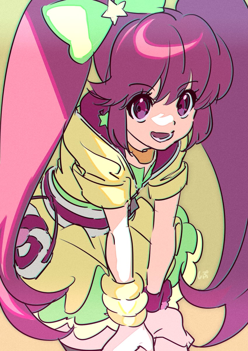aino megumi and cure lovely (precure and 1 more) drawn by shipu_(gassyumaron)