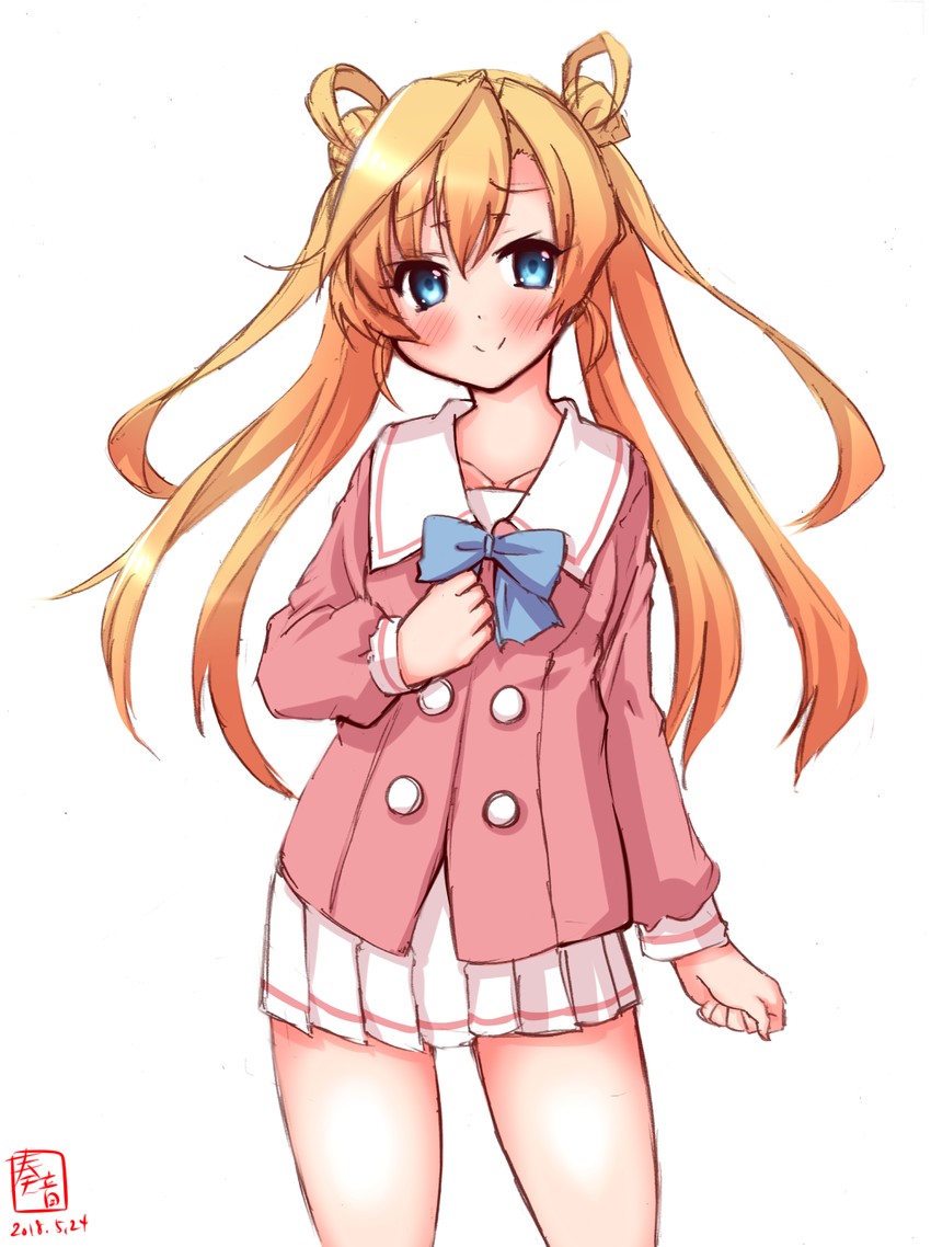 abukuma and gruier serenity (kantai collection and 1 more) drawn by kanon_(kurogane_knights)