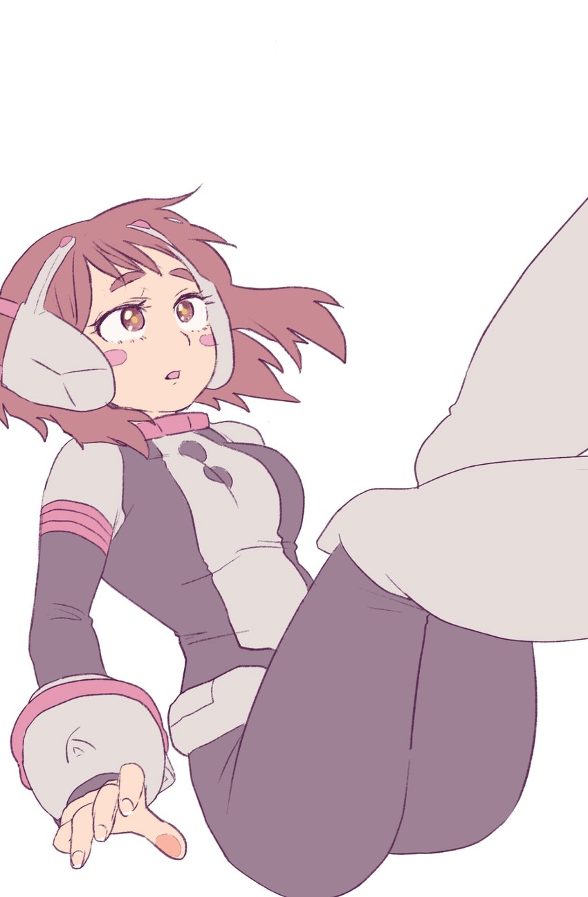 uraraka ochaco (boku no hero academia) drawn by saburou_(326xxx1)