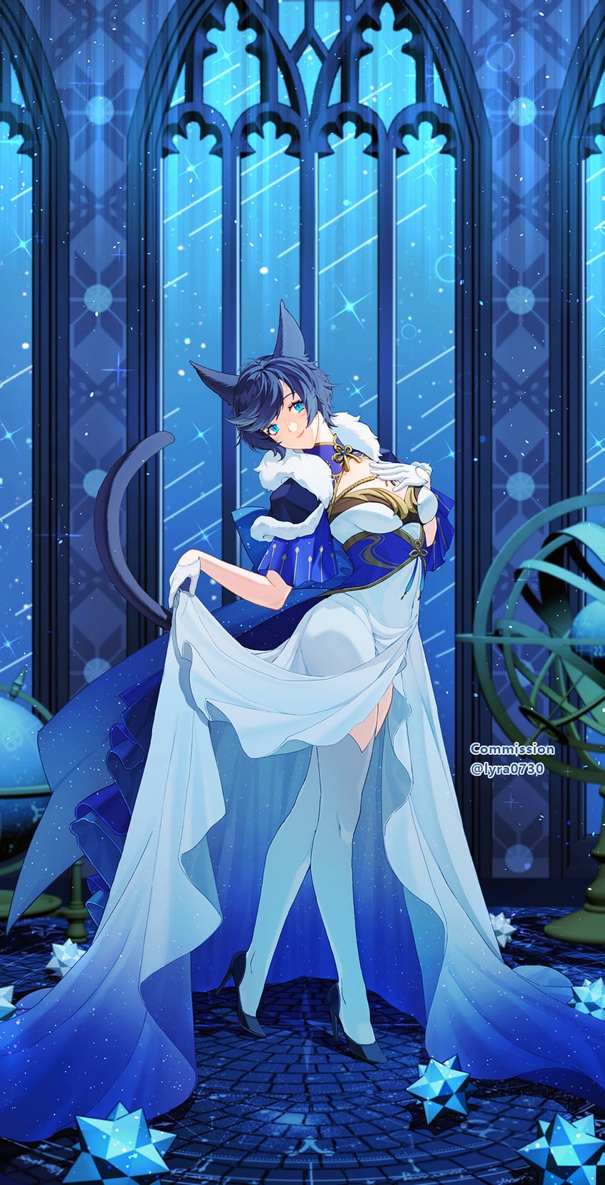 warrior of light (final fantasy and 1 more) drawn by lyra-kotto