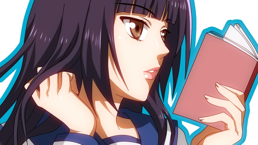 bungaku shoujo (danshi koukousei no nichijou and 1 more) drawn by billie