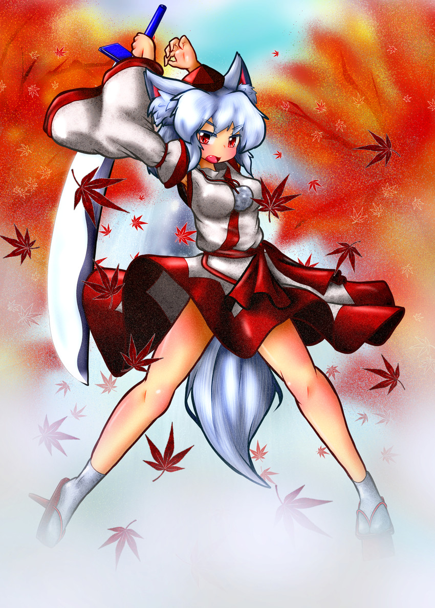 inubashiri momiji (touhou) drawn by gust005