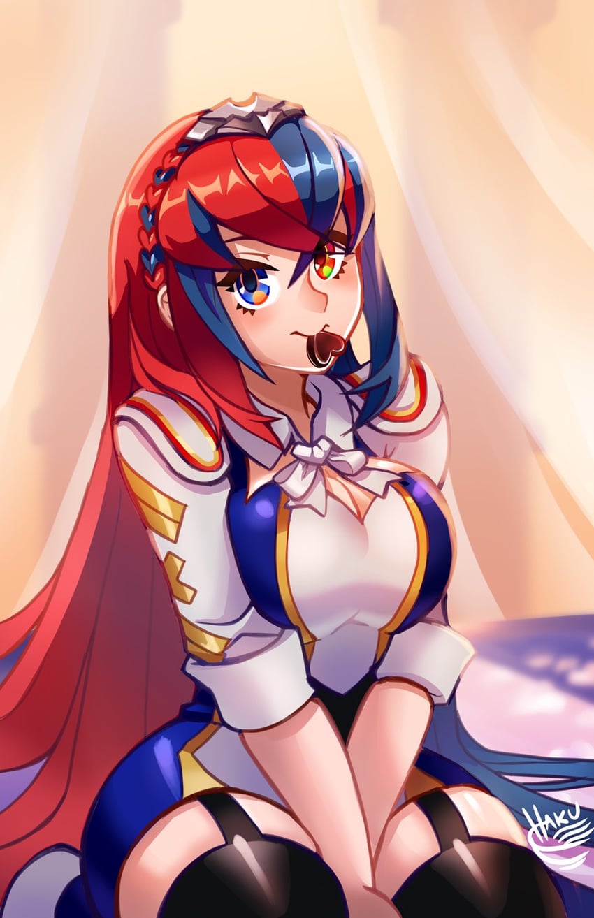 female alear (fire emblem and 1 more) drawn by hakuramen