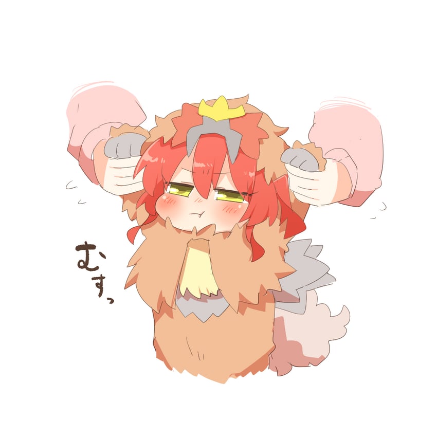 gotoh hitori, kita ikuyo, and entei (pokemon and 1 more) drawn by rebecca_(keinelove)