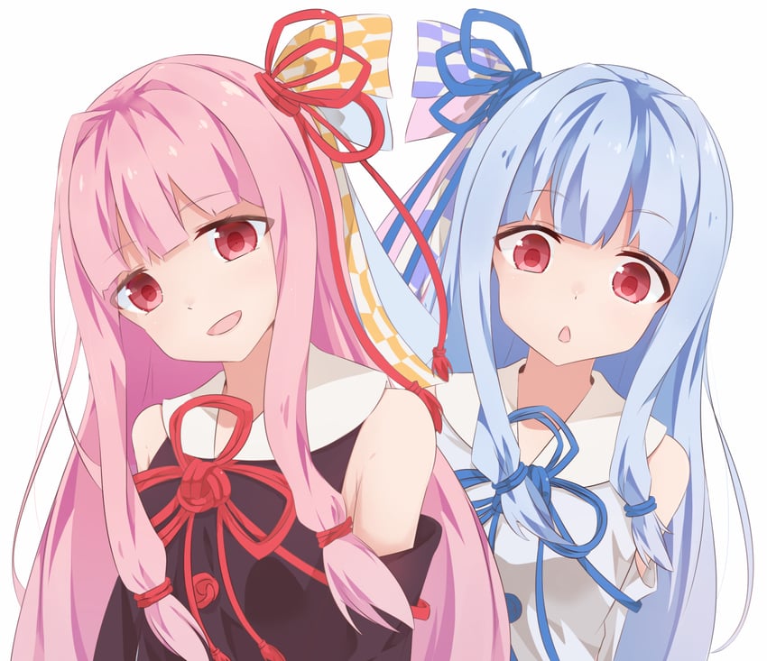 kotonoha akane and kotonoha aoi (voiceroid) drawn by yoriha_yashiro