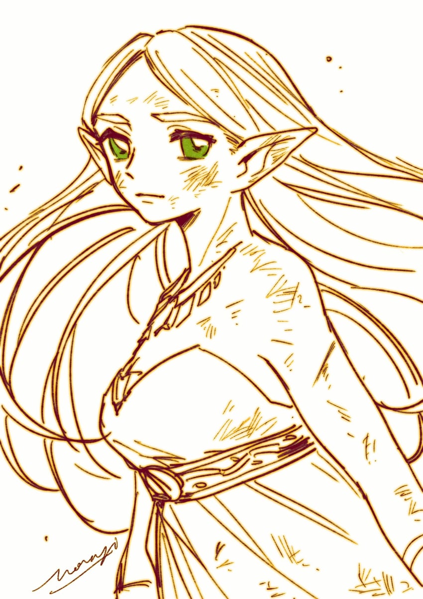 princess zelda (the legend of zelda and 1 more) drawn by mouyi