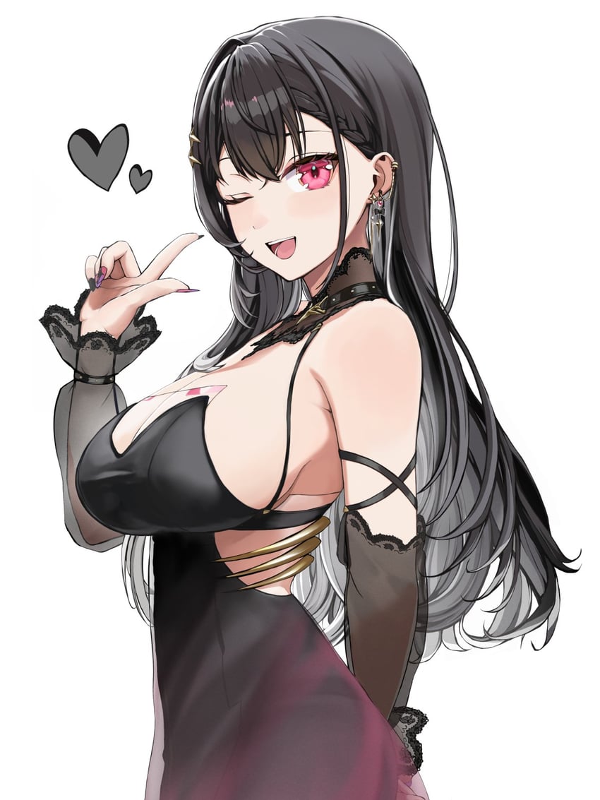 kuroha arya (vspo! and 1 more) drawn by qckvolley