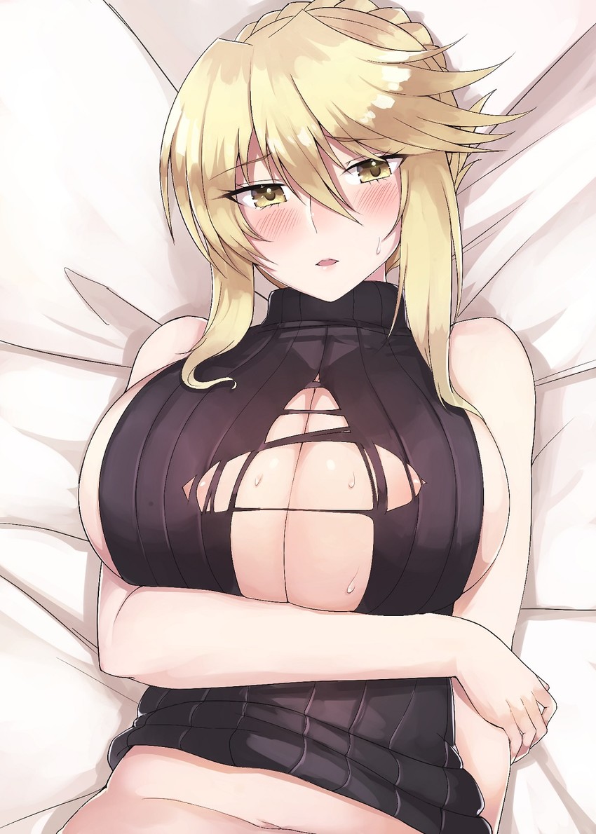 artoria pendragon (fate and 1 more) drawn by k_jin