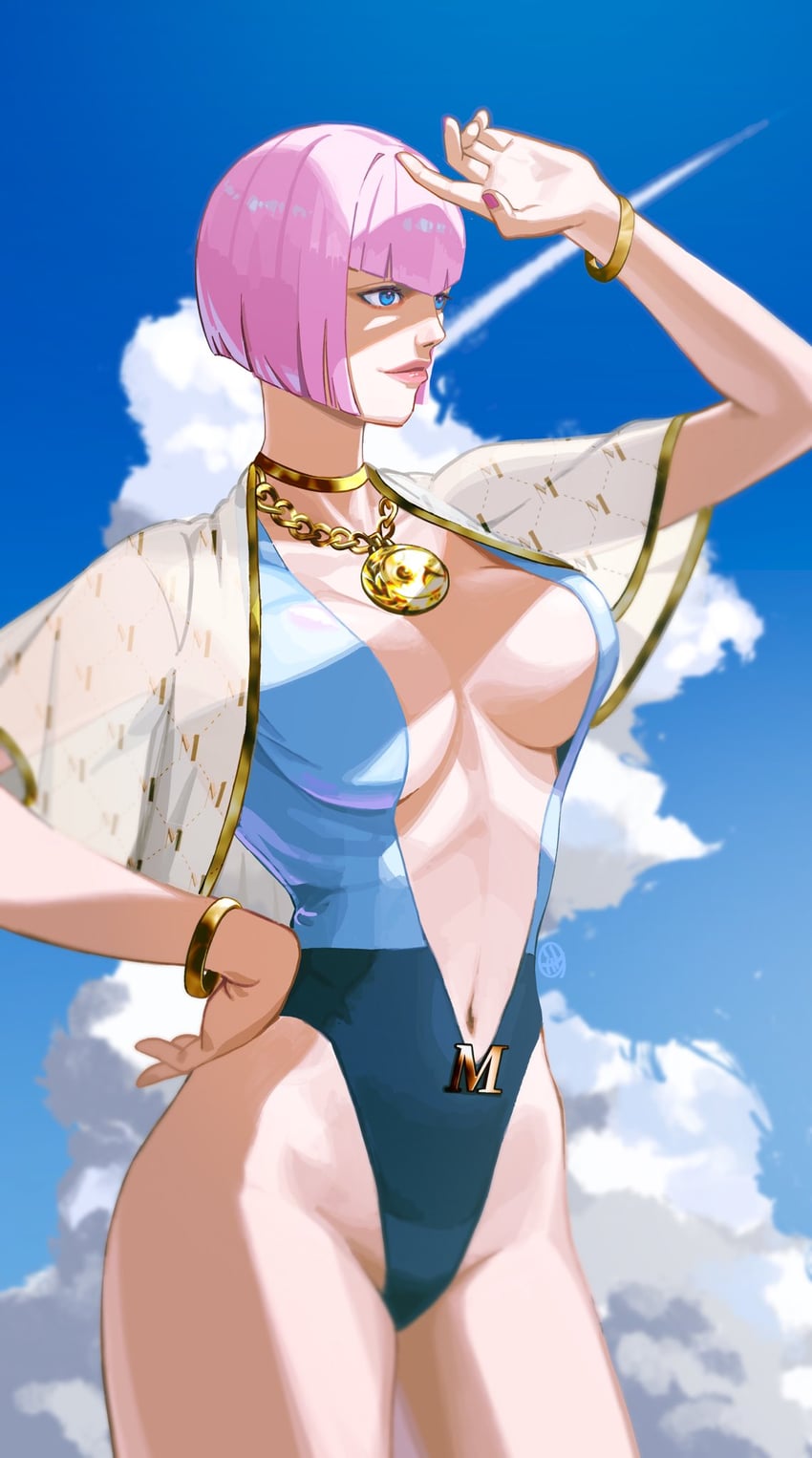 manon legrand (street fighter and 1 more) drawn by namamo_(squidrilling)