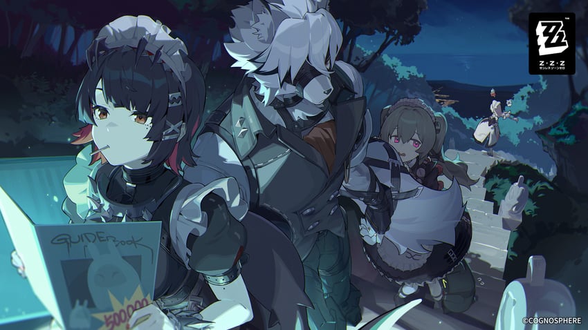 ellen joe, von lycaon, corin wickes, and alexandrina sebastiane (zenless zone zero)