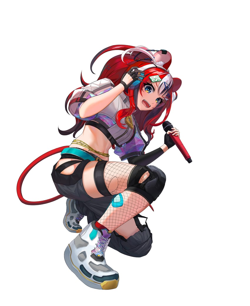 hakos baelz (hololive and 1 more) drawn by yoo_hwa