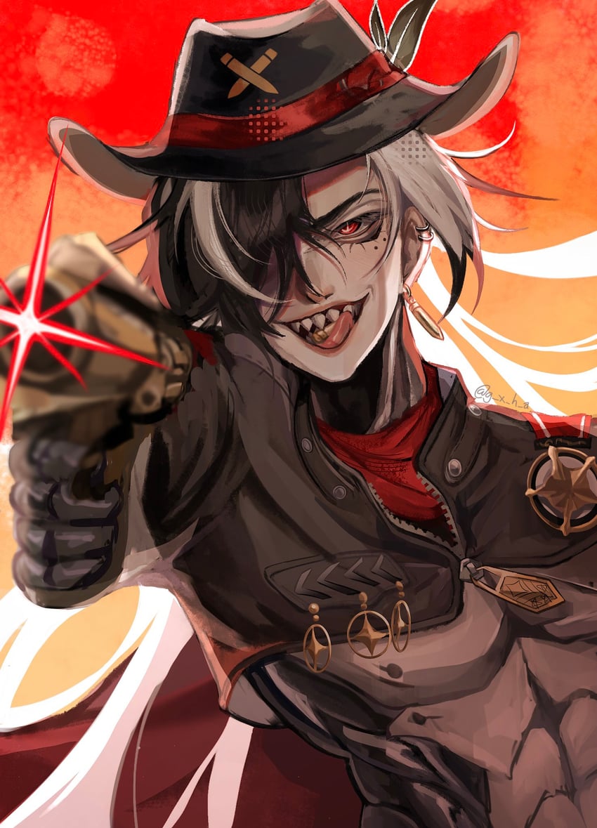 boothill (honkai and 1 more) drawn by g_x_h_a