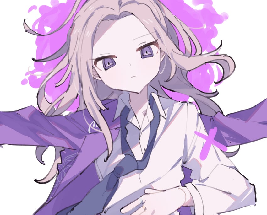 makoto kagutsuchi (master detective archives: rain code) drawn by hwr33m