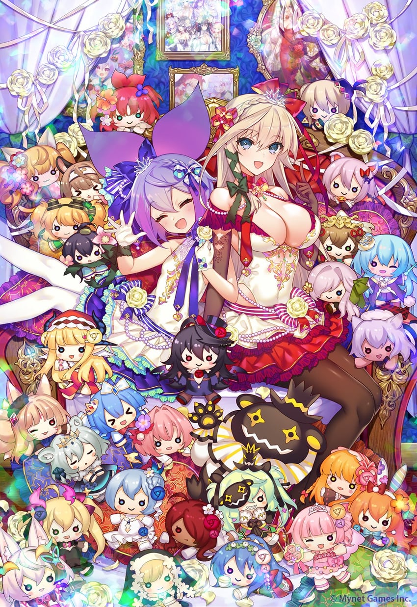 salix and meru (age of ishtaria) drawn by munlu_(wolupus)