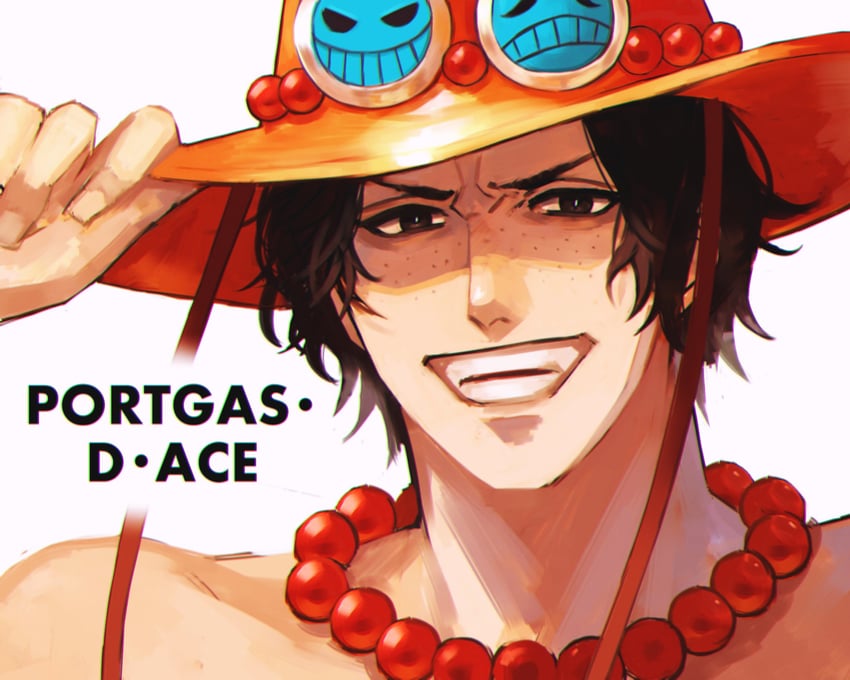 portgas d. ace (one piece) drawn by miyoko_0509