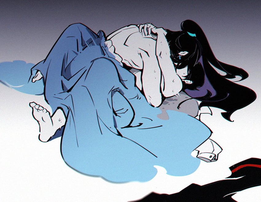 yi sang and hong lu (project moon and 1 more) drawn by flaw_eight