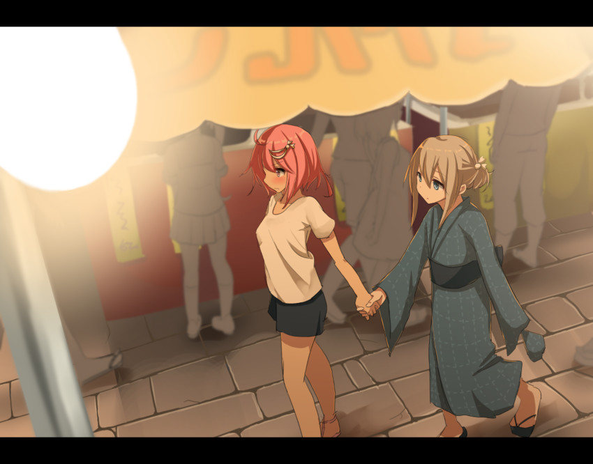 i-58 and u-511 (kantai collection) drawn by cassandra_(seishun_katsu_sando)