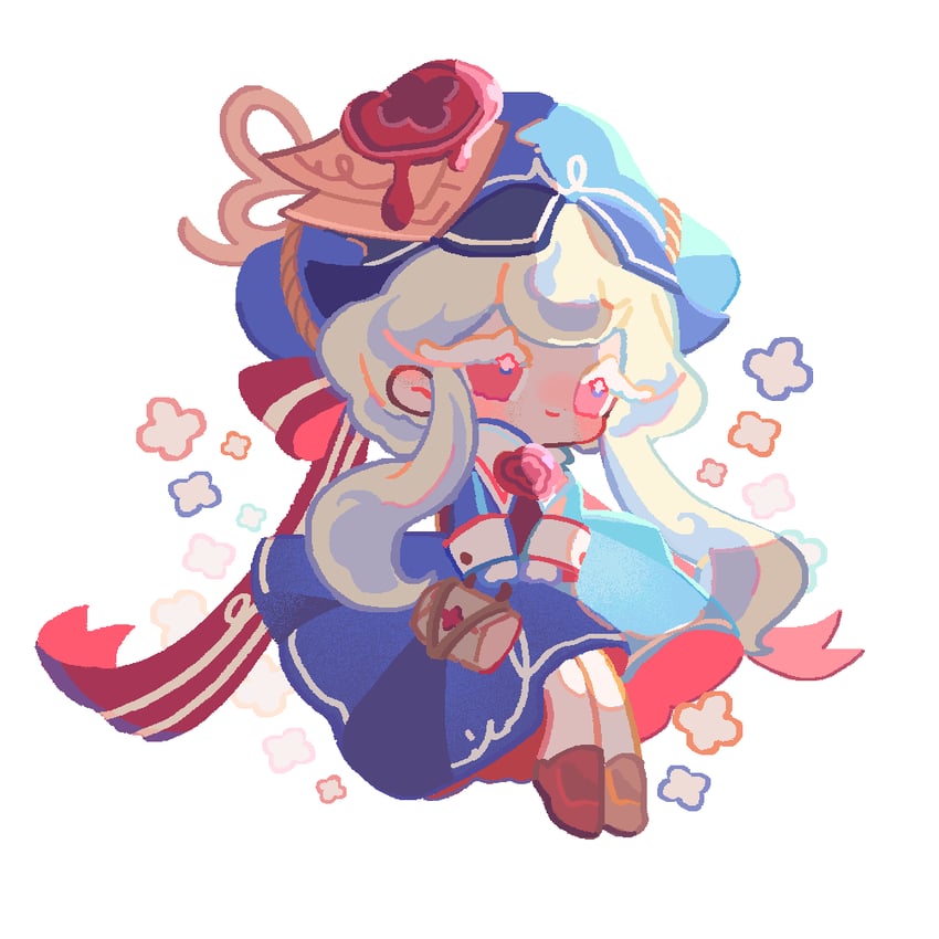 caramel choux cookie (cookie run and 1 more) drawn by reed