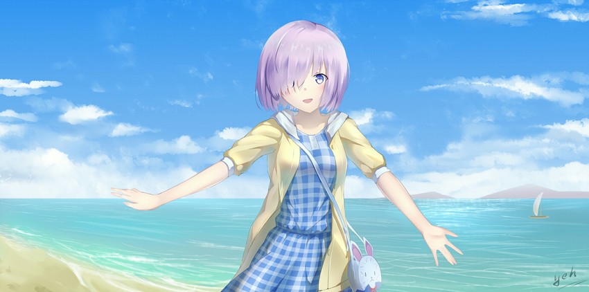 mash kyrielight (fate and 1 more) drawn by yeh_(354162698)