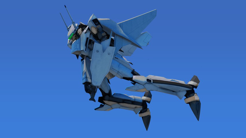 vf-25 (macross and 1 more) drawn by mars_br