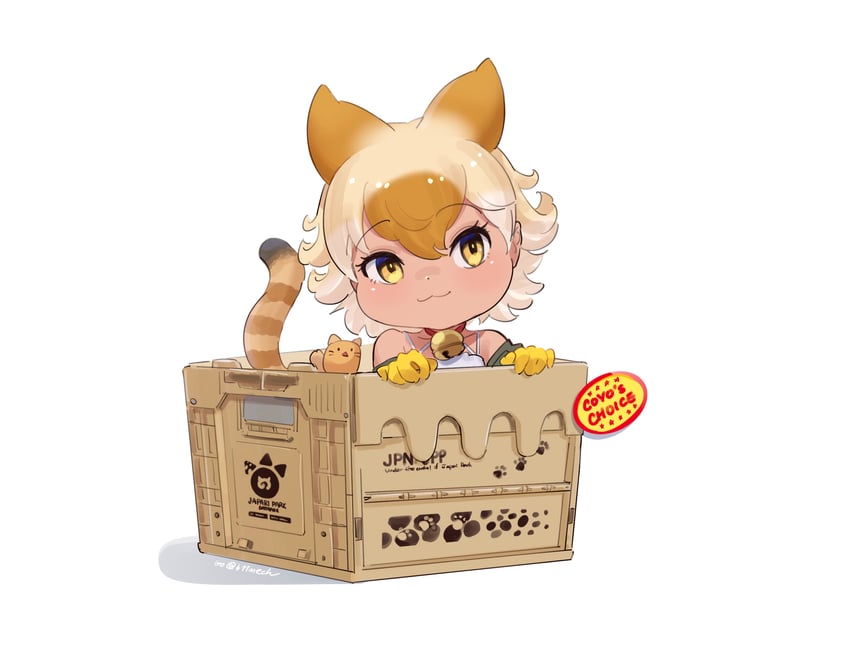 coyote and coyopotato (kemono friends and 1 more) drawn by beleven