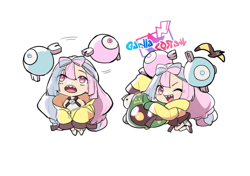 iono and bellibolt (pokemon and 1 more) drawn by no-kan