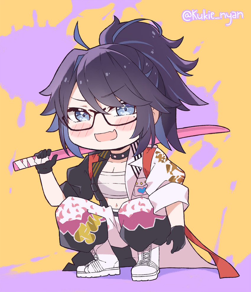 kson and souchou (indie virtual youtuber) drawn by kukie-nyan