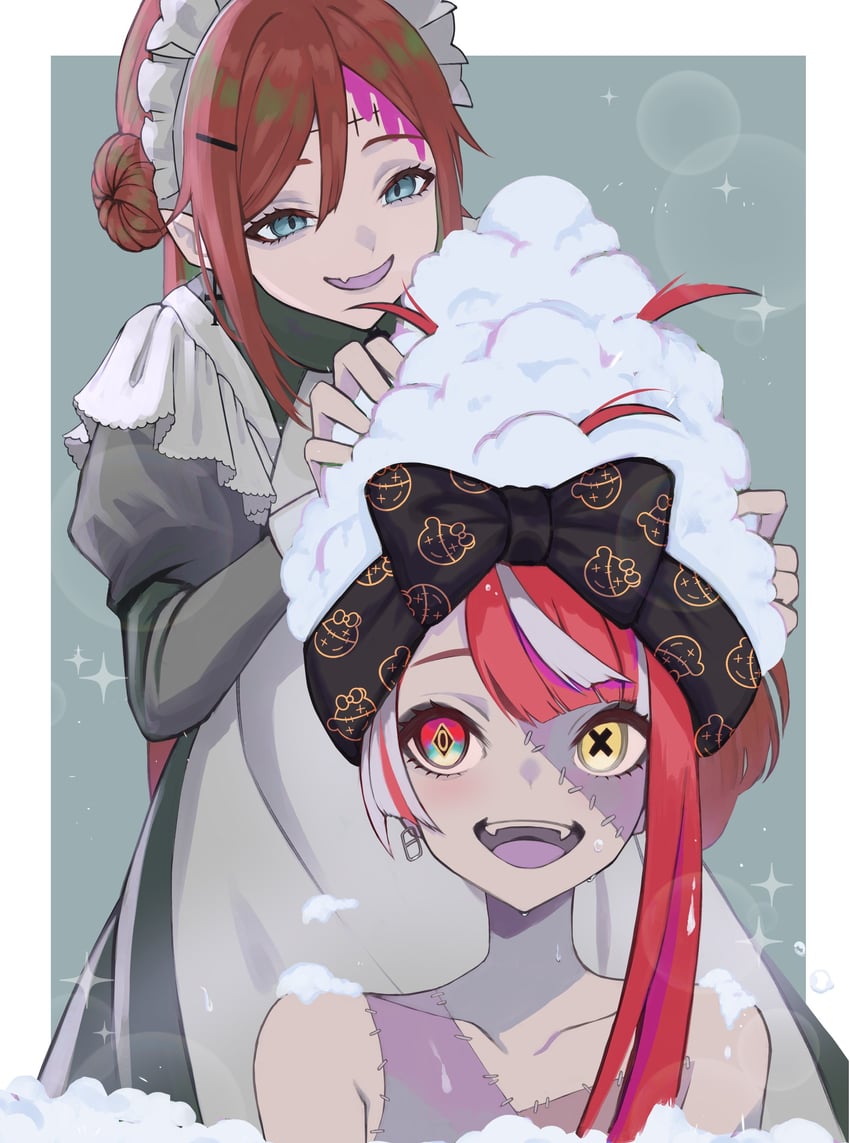kureiji ollie (original and 2 more) drawn by haruwo