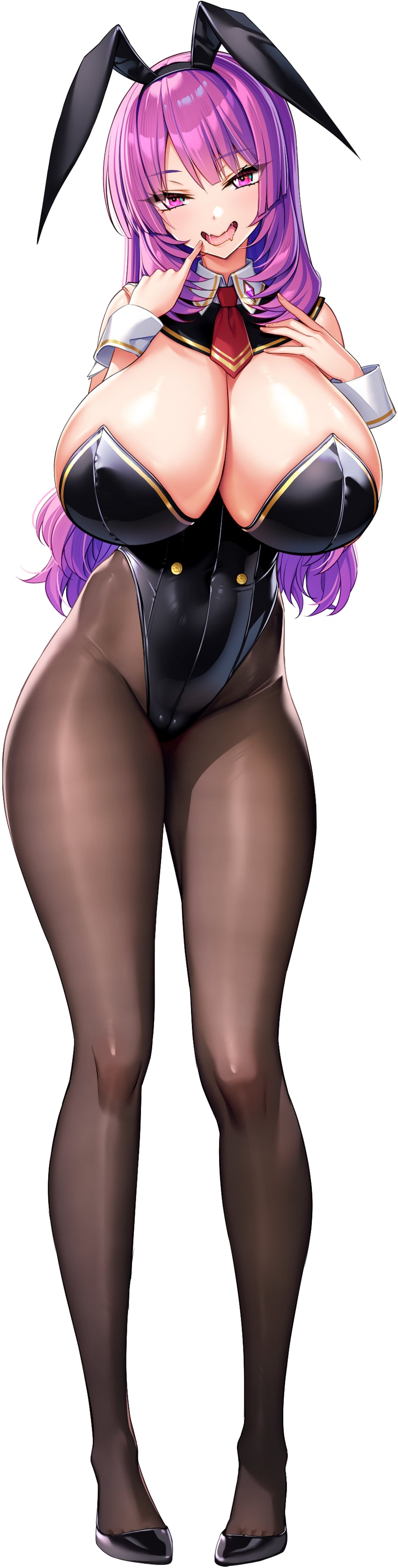 raphiel grimlight (motto! haramase! honoo no oppai isekai oppai bunny gakuen!) drawn by derauea
