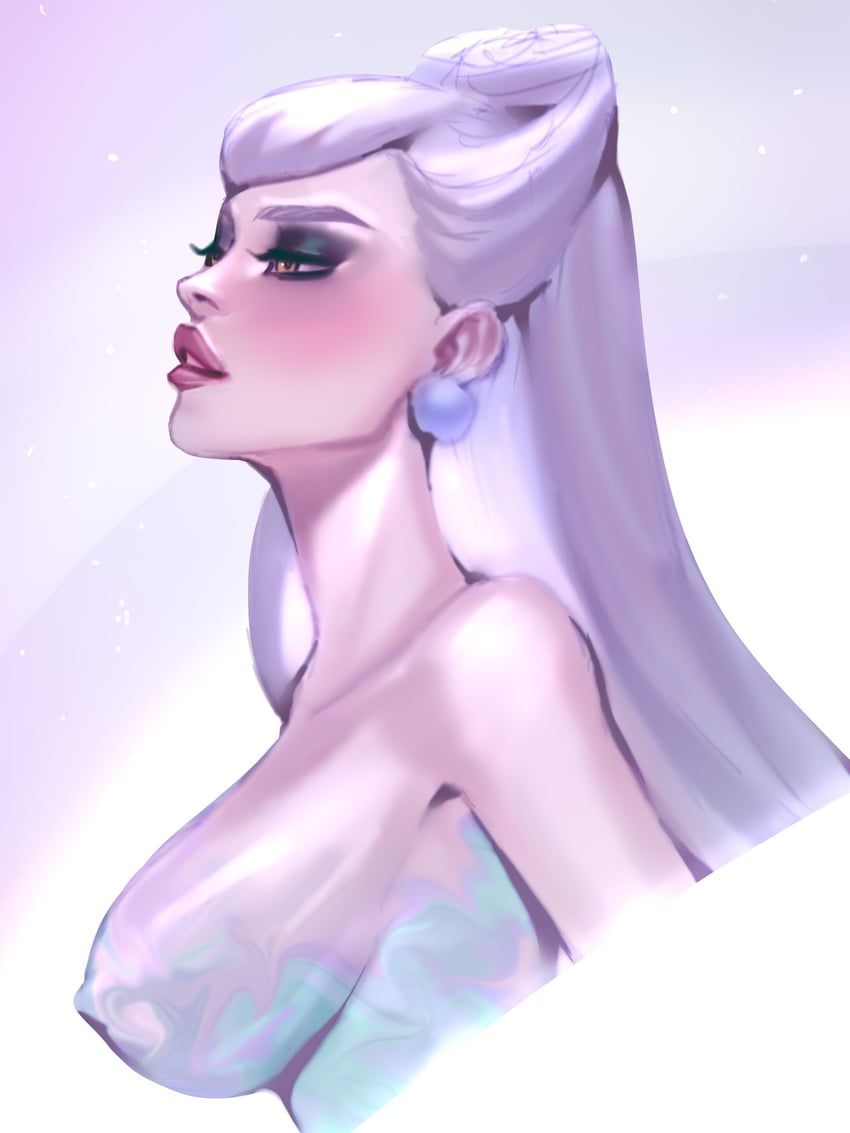 evelynn, k/da all out evelynn, and the baddest evelynn (league of legends) drawn by vatheja