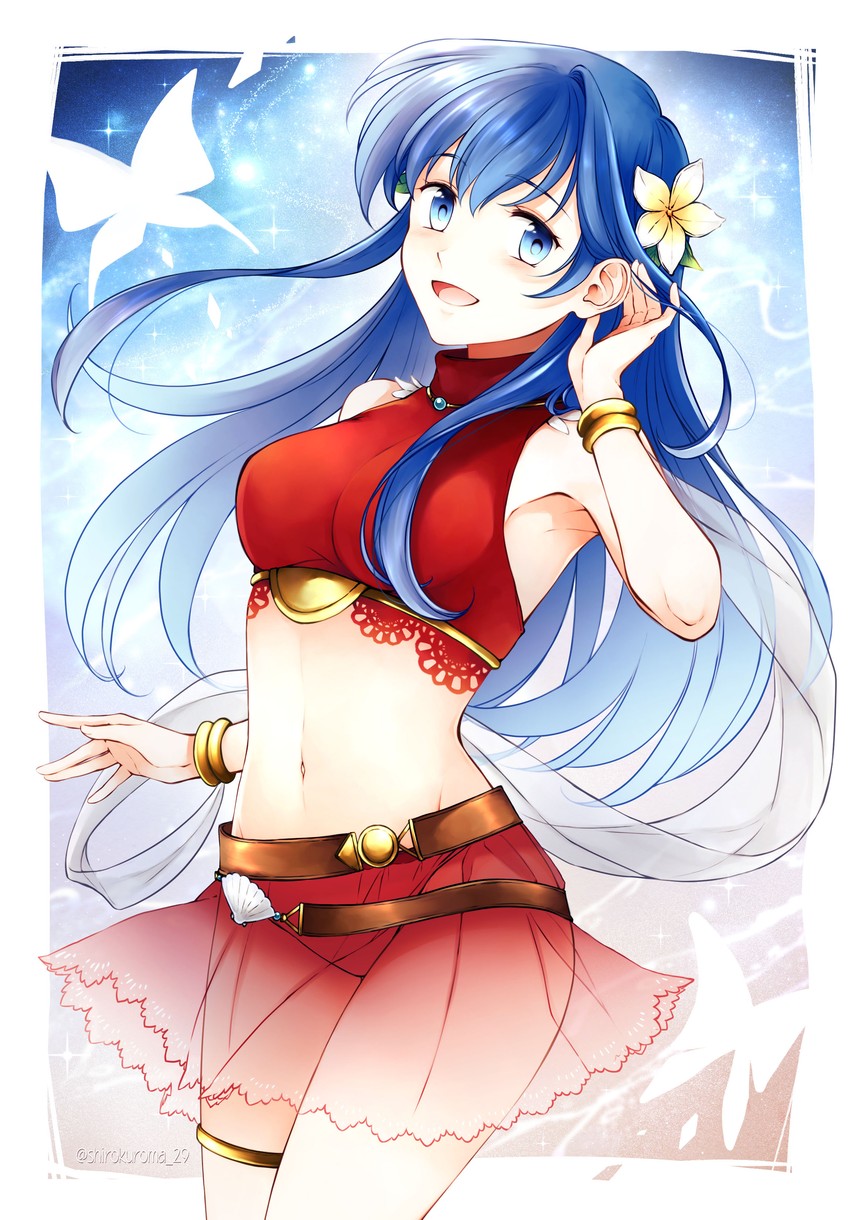 caeda (fire emblem and 2 more) drawn by shirokuroma_29
