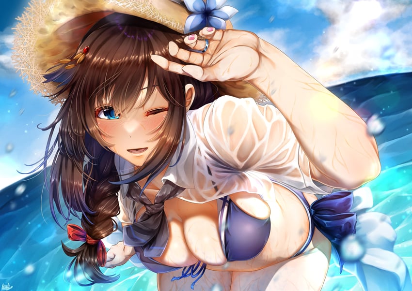 shigure and shigure kai san (kantai collection) drawn by tsui_(kojiya)
